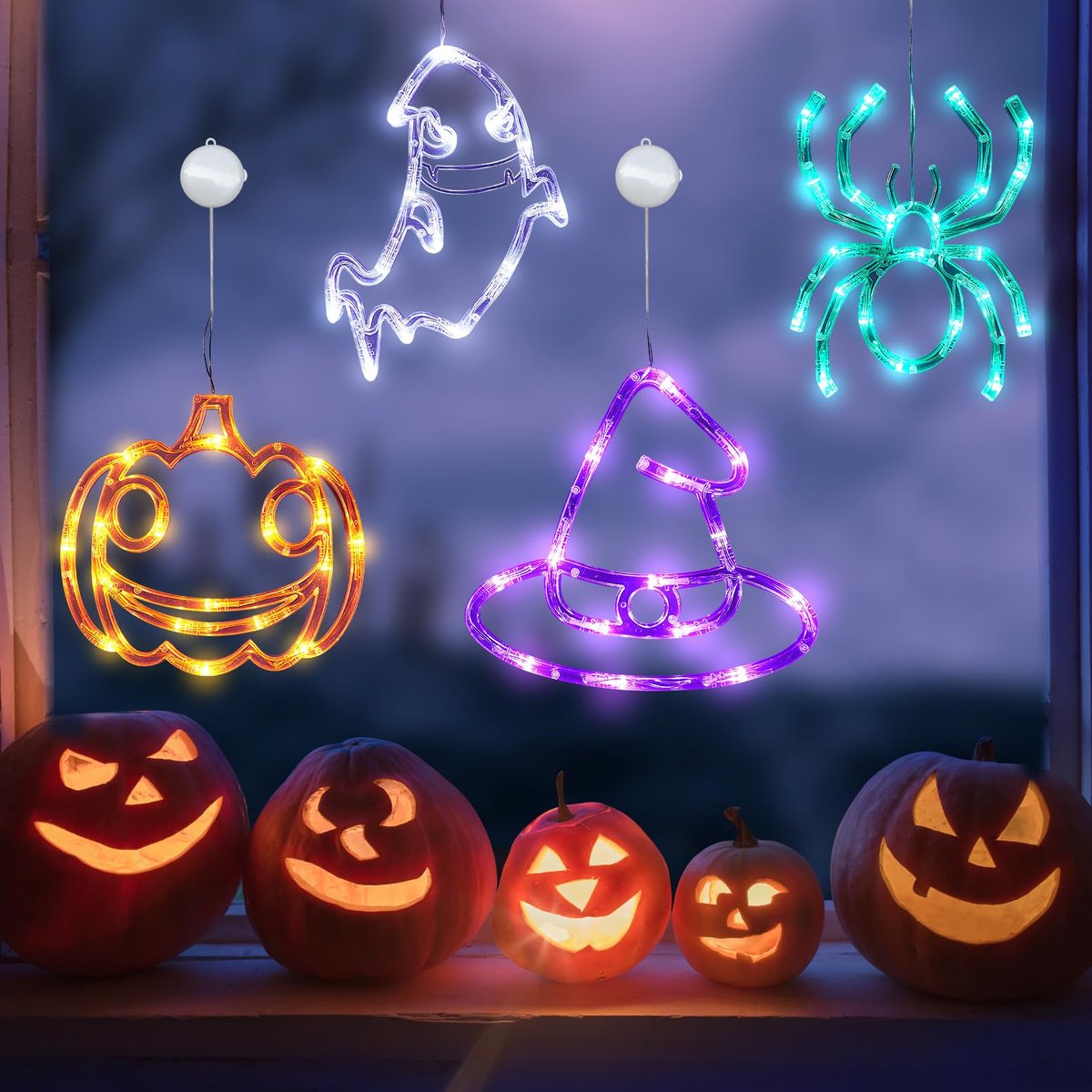 👻2025 Early Halloween Special🎃: Limited Stock Halloween Window Lights