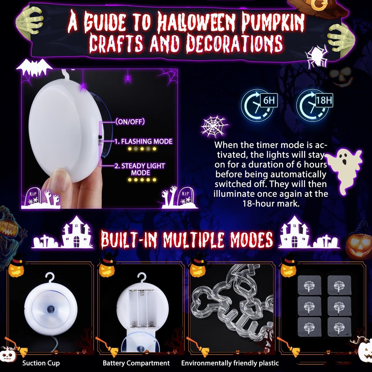 👻2025 Early Halloween Special🎃: Limited Stock Halloween Window Lights