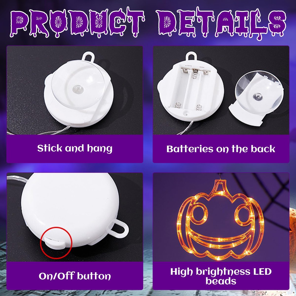 👻2025 Early Halloween Special🎃: Limited Stock Halloween Window Lights