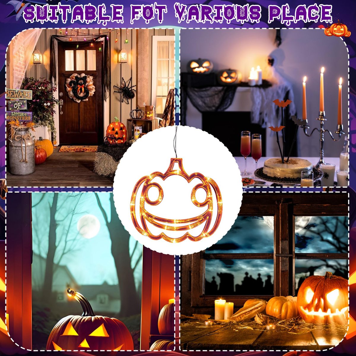 👻2025 Early Halloween Special🎃: Limited Stock Halloween Window Lights