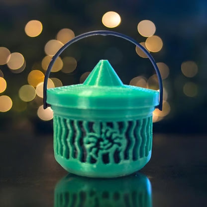 👻2025 Early Halloween Special🎃:Spooky Mini Boo Bucket Figurines