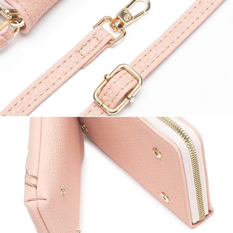 🔥Last Day 49% OFF 🎁Women Sling Cross-Body Wallet with Mobile Cell Phone Holder