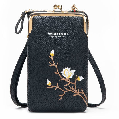 🔥Last Day 49% OFF 🎁Women Sling Cross-Body Wallet with Mobile Cell Phone Holder
