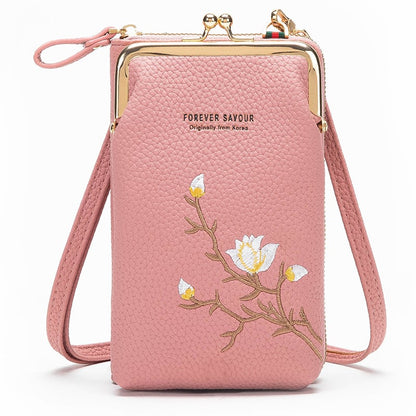 🔥Last Day 49% OFF 🎁Women Sling Cross-Body Wallet with Mobile Cell Phone Holder