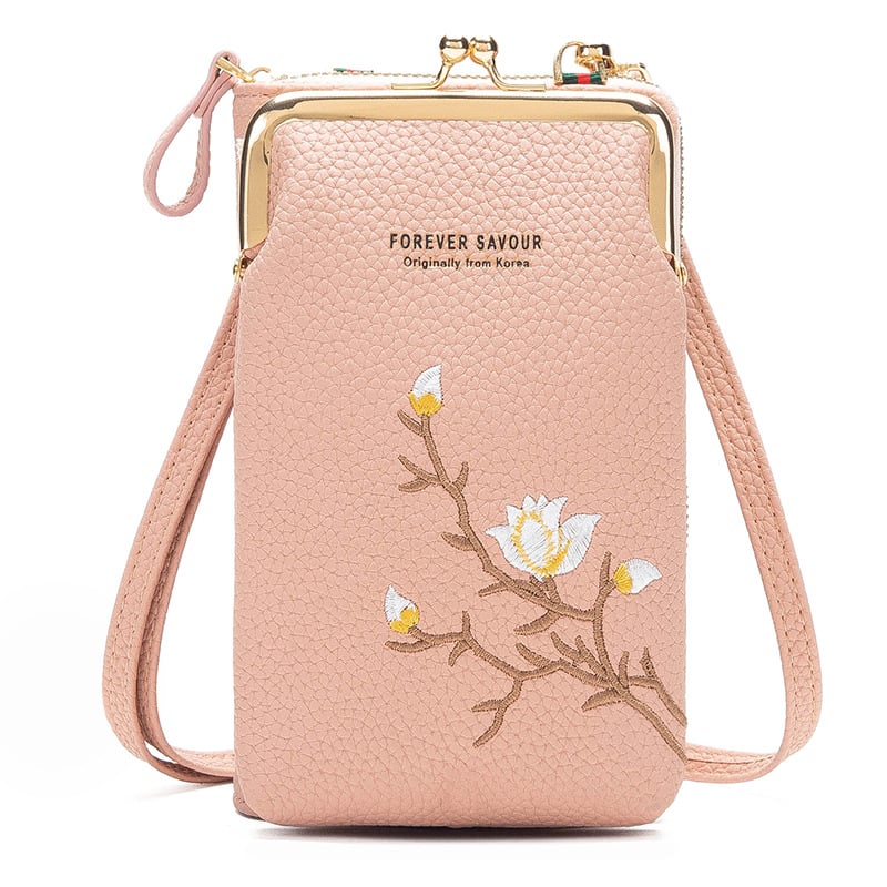 🔥Last Day 49% OFF 🎁Women Sling Cross-Body Wallet with Mobile Cell Phone Holder
