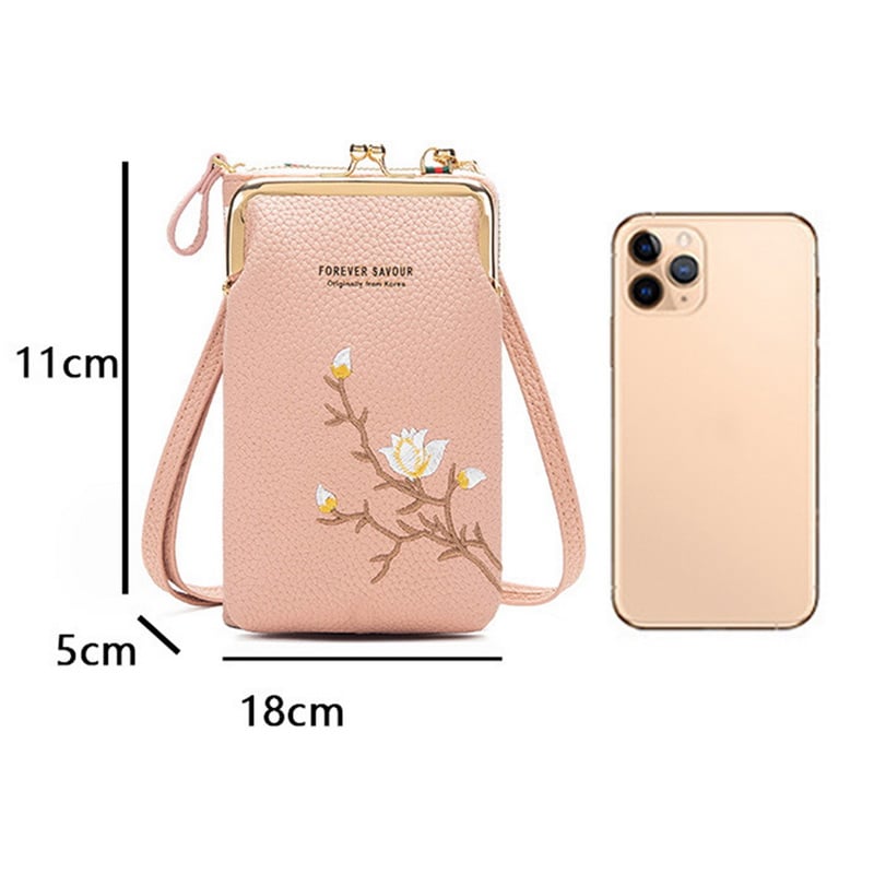 🔥Last Day 49% OFF 🎁Women Sling Cross-Body Wallet with Mobile Cell Phone Holder
