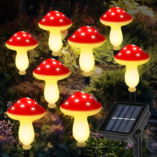 🔥LAST DAY 49% OFF - ✨Magic Solar Mushroom Light🍄