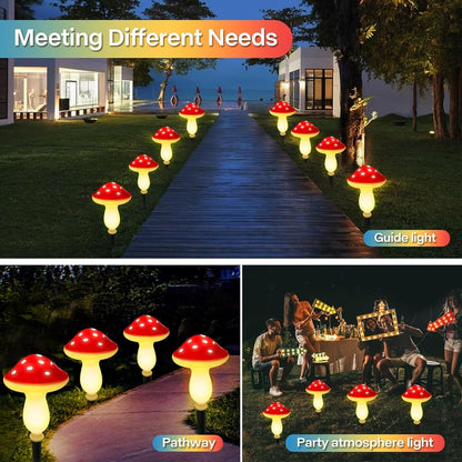 🔥LAST DAY 49% OFF - ✨Magic Solar Mushroom Light🍄
