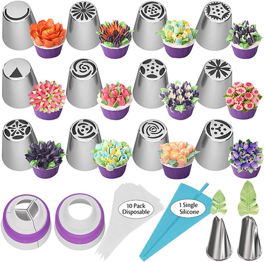 🎁Last Day Promotion 49% OFF🔥Flower Frosting Tips Nozzles for Cake Decorating