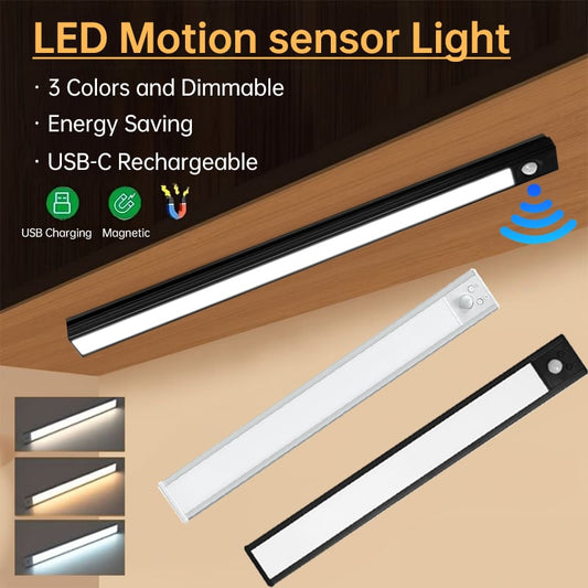 Dimmable 3-Color Temperature LED Motion Sensor Closet Light