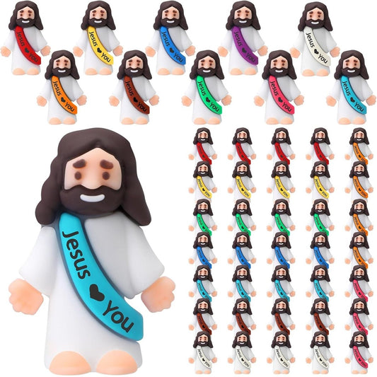 🔥Original Design Mini Jesus Figures Jesus Loves You