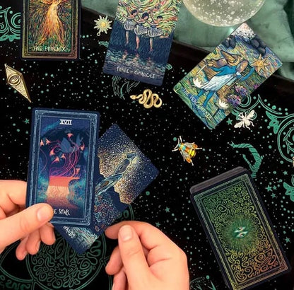💖Last Day Sale 49% OFF-Witch Mirra Visions: Lenticular Tarot & Oracle Deck🔮
