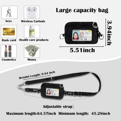 🔥Last Day: BUY 3 GET 1 FREE - ✨Adjustable Crossbody Phone Wallet Lanyard with Safety Breakaway Clasp