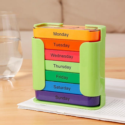 🔥Hot Sale👍🏻7 Days 28 Compartments Pill Organizer