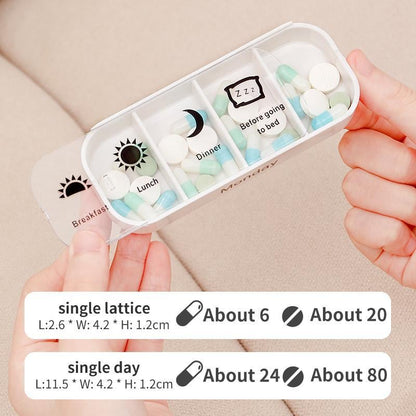 🔥Hot Sale👍🏻7 Days 28 Compartments Pill Organizer