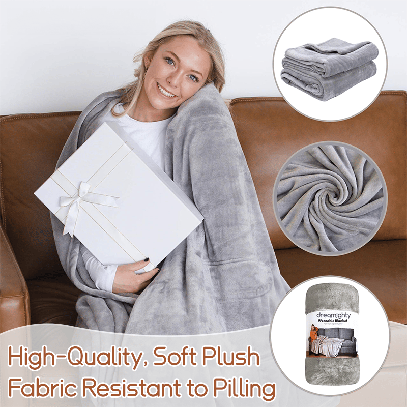 Extra-Large Size Comfortable Wearable Blanket