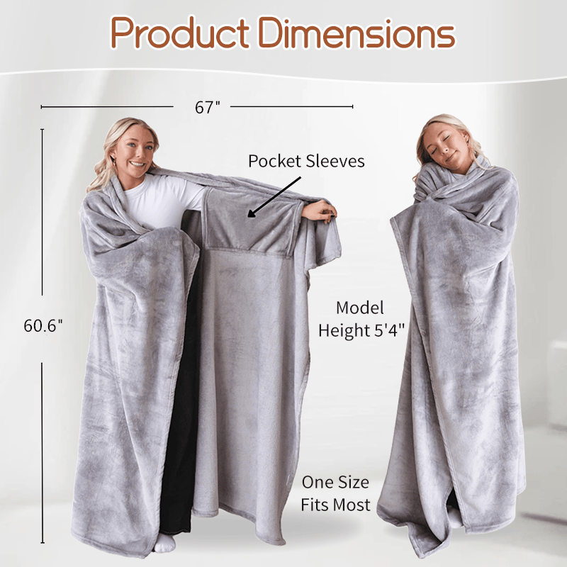 Extra-Large Size Comfortable Wearable Blanket