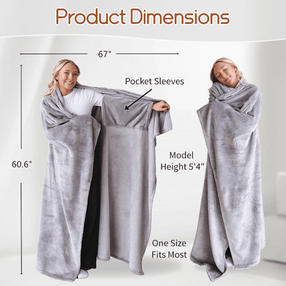 Extra-Large Size Comfortable Wearable Blanket