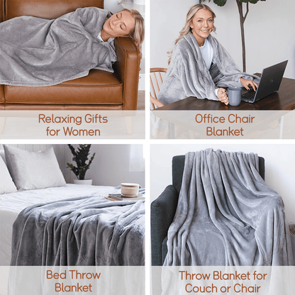 Extra-Large Size Comfortable Wearable Blanket