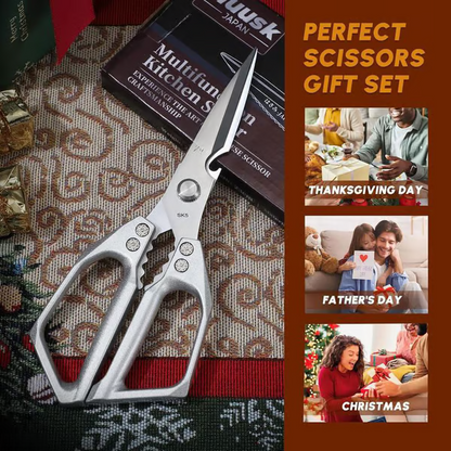 2.0mm Heavy-Duty Stainless Steel Scissors & Tempered and honed for ultimate sharpness