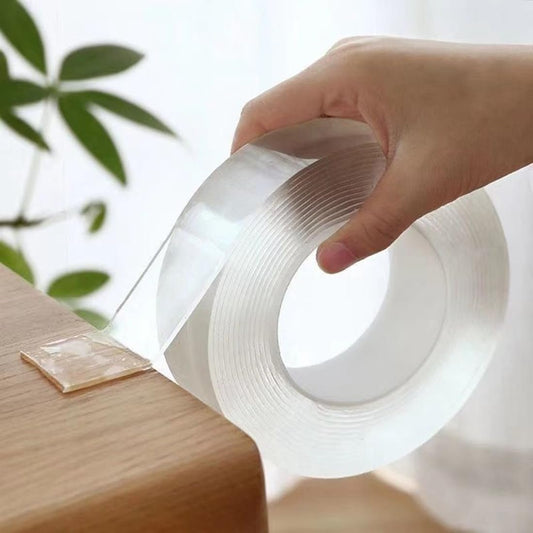 Invisible Transparent Double-Sided Tape – Waterproof, Strong Adhesion, Wall-Safe