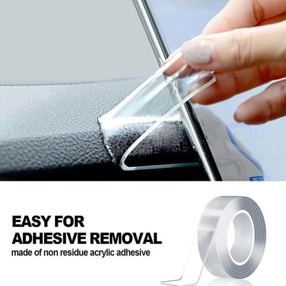 Invisible Transparent Double-Sided Tape – Waterproof, Strong Adhesion, Wall-Safe