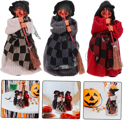 🧙‍♀️💫Hand-Painted Enchanting Witch Statue: The Guardian of Your Home