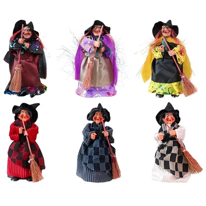 🧙‍♀️💫Hand-Painted Enchanting Witch Statue: The Guardian of Your Home