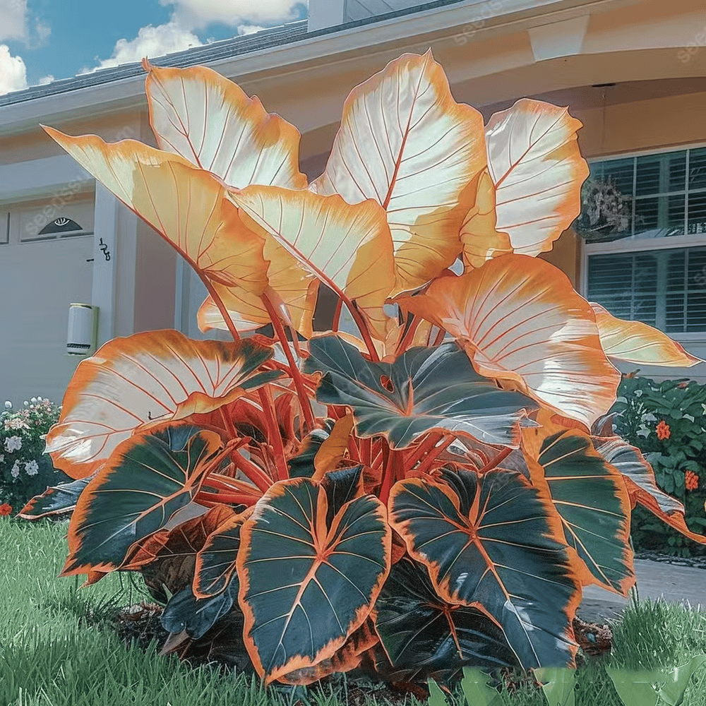 🌈 Giant Caladium Bulbs -🎊The color wizard that creates a dream garden 🌿✨