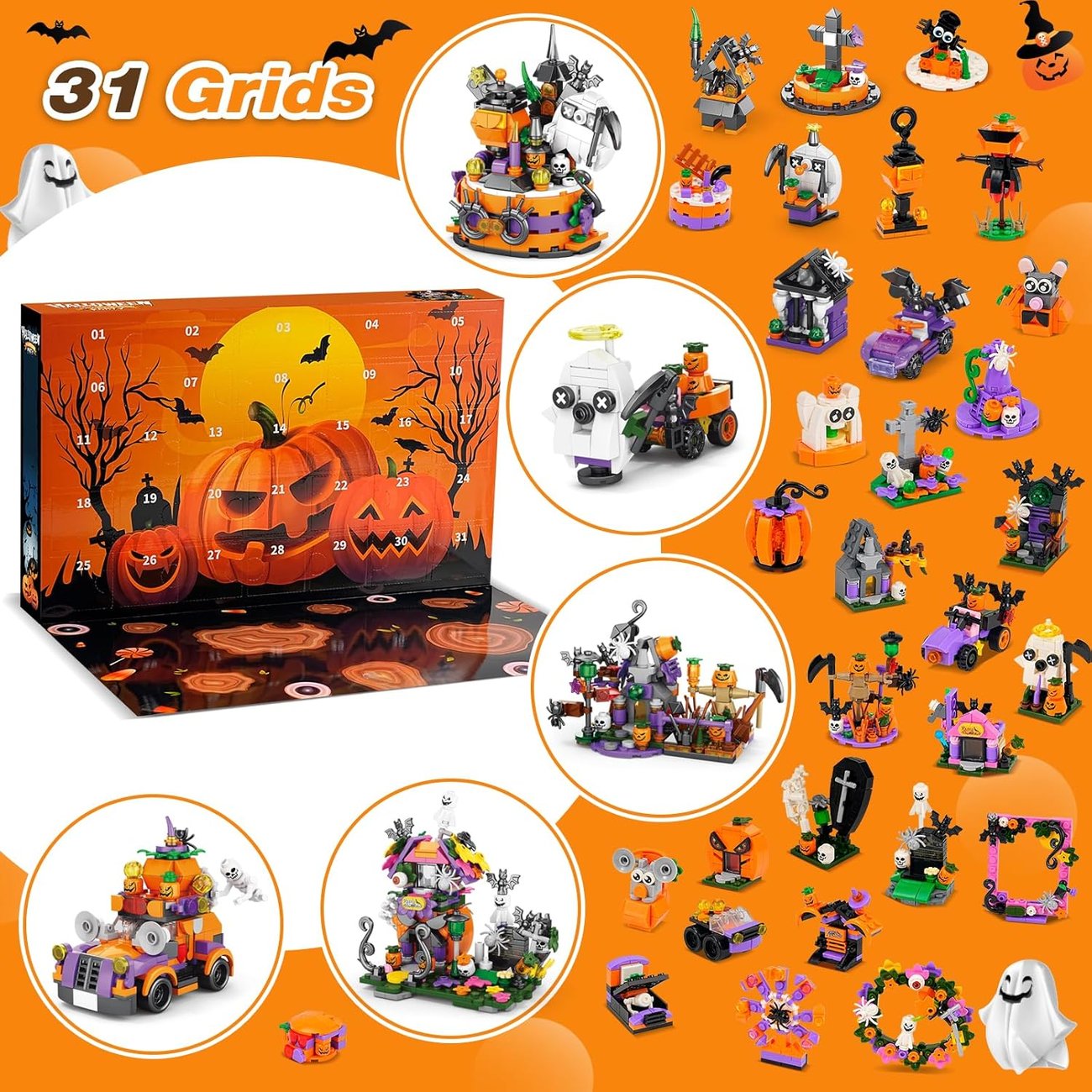 Hot Halloween Sale🔥31-Day Halloween Advent Calendar