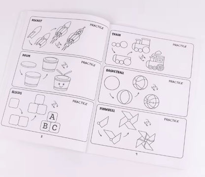 📚🎨How To Draw Anything: 300 Drawings of Adorable Things & Book For Kids💕