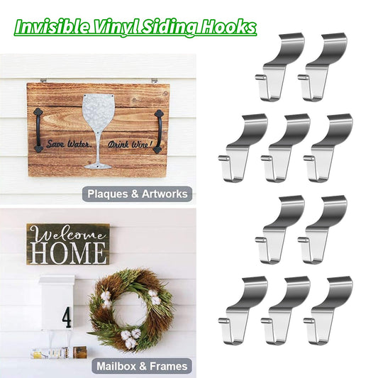 Vinyl Siding Hooks Heavy-Duty Stainless Steel Hangers