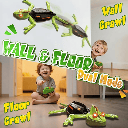 🦎Dual-Mode Smart Adsorption Gecko Robot