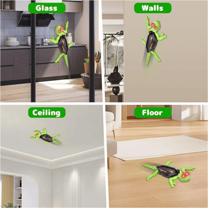 🦎Dual-Mode Smart Adsorption Gecko Robot