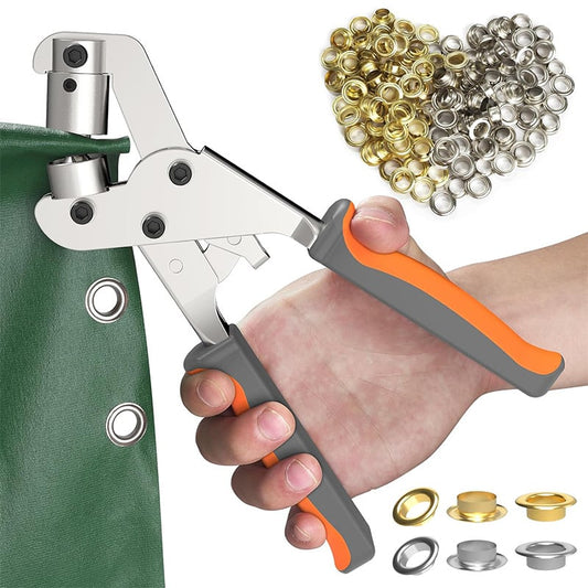 Heavy-Duty Professional Grommet Tool Kit