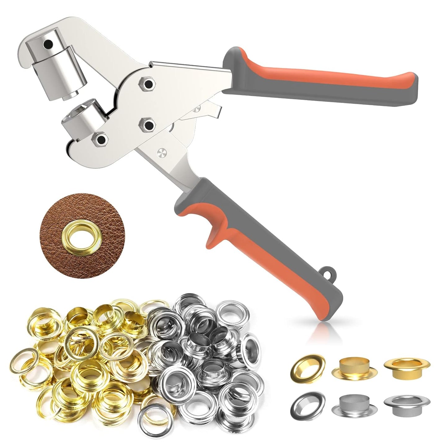 Heavy-Duty Professional Grommet Tool Kit