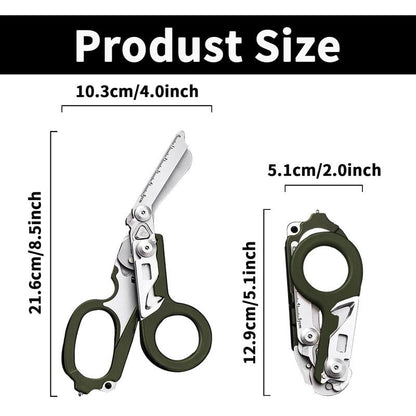 ✂️ 2025 Upgraded Multifunctional Folding Scissors