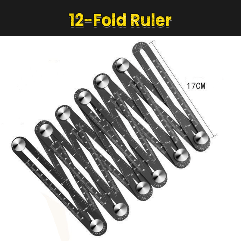 Foldable Multi Angle Measuring Ruler