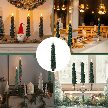 🎄Christmas Flameless Candles With Remote And Timer