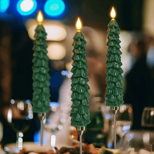 🎄Christmas Flameless Candles With Remote And Timer