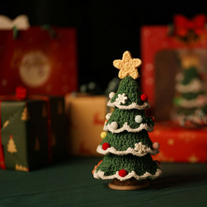 Hand-Woven Christmas Tree Gift Ornament (With Gift Box)
