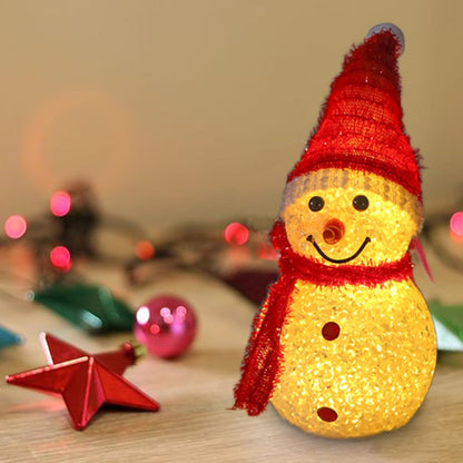 Last Day 49% OFF 🎅Christmas Snowman Decorative Ornament Night Light✨