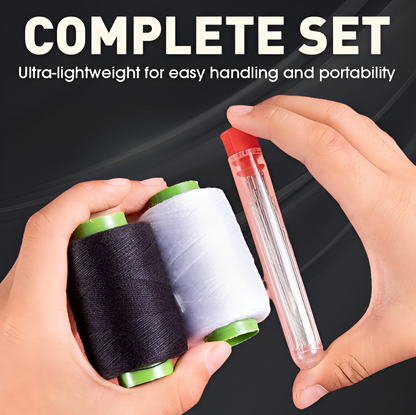 🪡 34PCS Big Eye Steel Needles Set