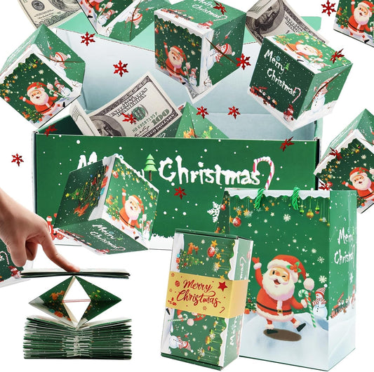 🎁Folding Pop-Up Explosion Gift Box for Christmas