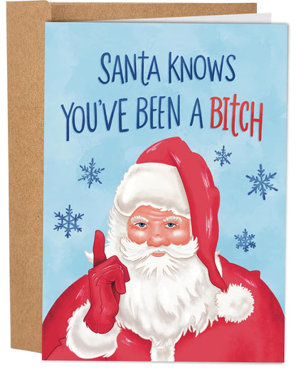 10 Worst Christmas Cards Ever Set(Blank Inside)