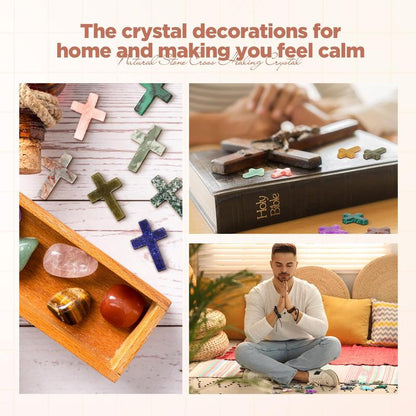 Cross Crystal Stone Natural Crystal