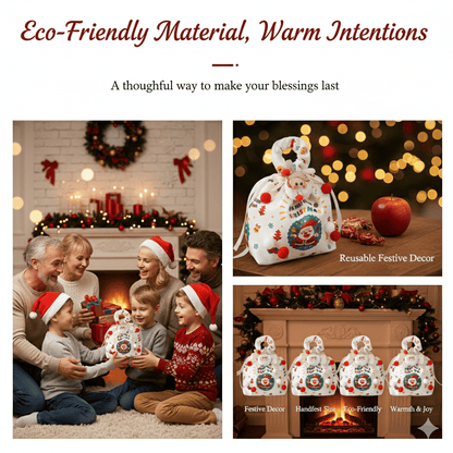 🎄 Christmas Gift Bags – Spread Warmth, Love & Blessings 🎁