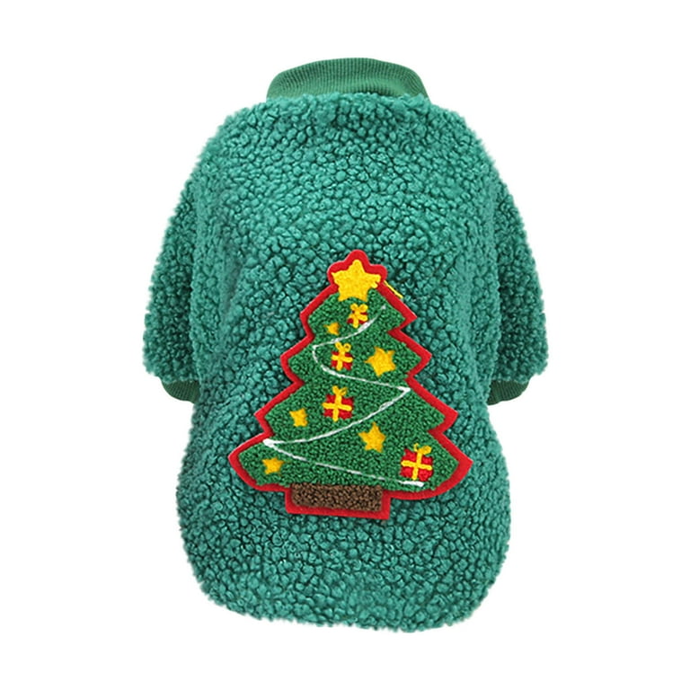 Cute Christmas-themed Warm Cat & Dog Outfits