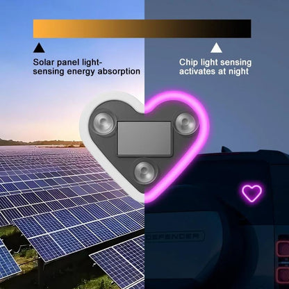 🎁Hot Sale 49% OFF🔥Car Solar Heart LED Light