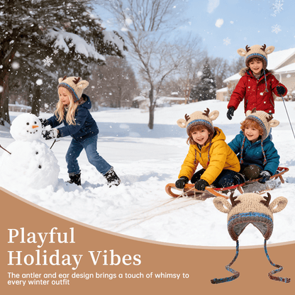 Original design Festive Christmas Antler Hat